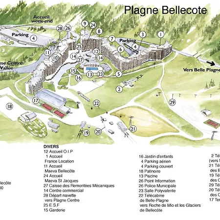 Apartment Saint Jacques A - 2 Pieces 4 Personnes - Coeur De Station - Balcon Mae-3528 Macot-la-Plagne